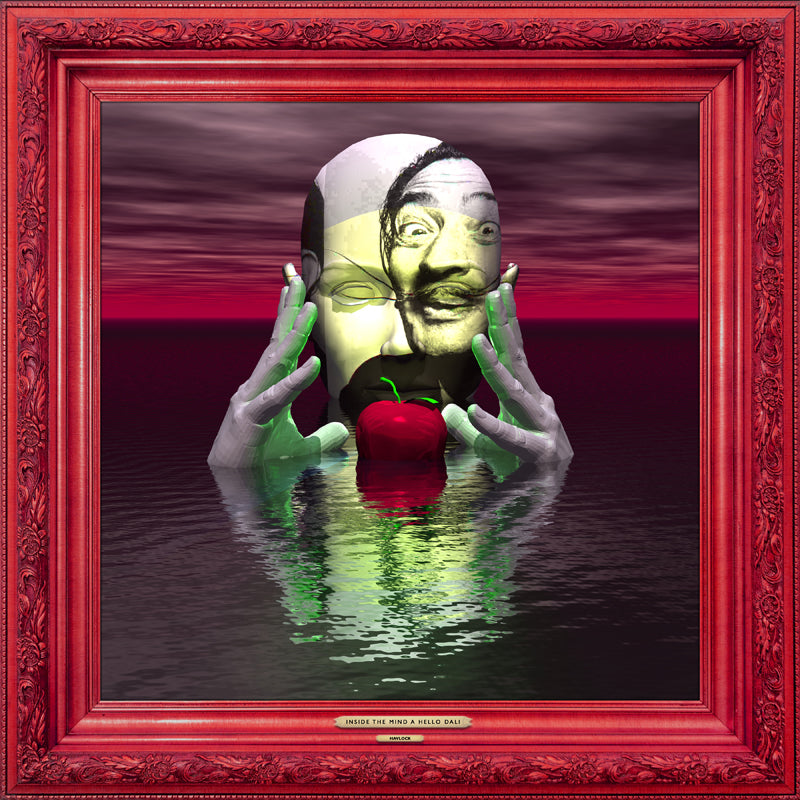 INSIDE THE MIND A HELLO DALI - Master Minds - Metal Print, Limited Edition 12" x 12" - HAVLOCK