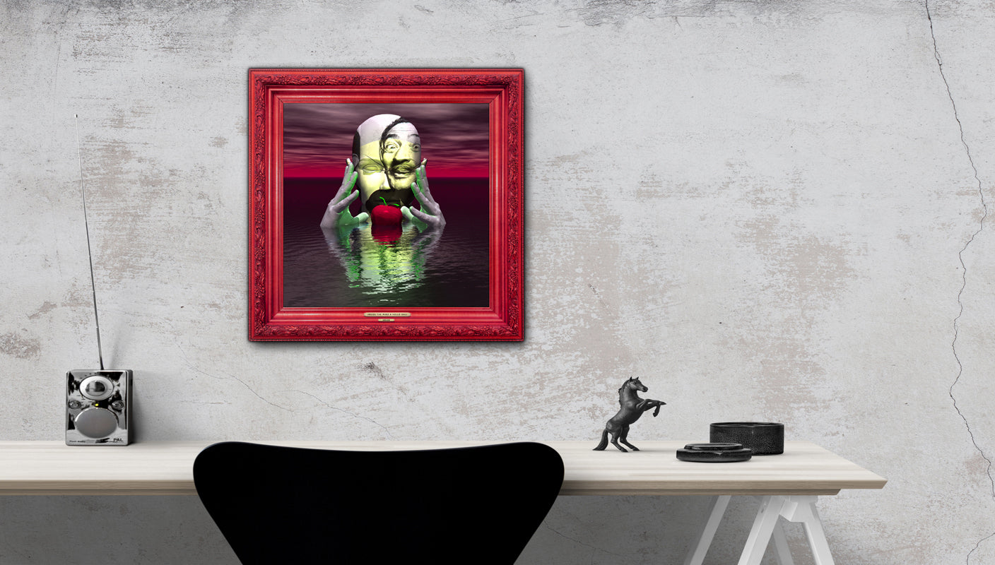 INSIDE THE MIND A HELLO DALI - Master Minds - Metal Print, Limited Edition 12" x 12" - HAVLOCK