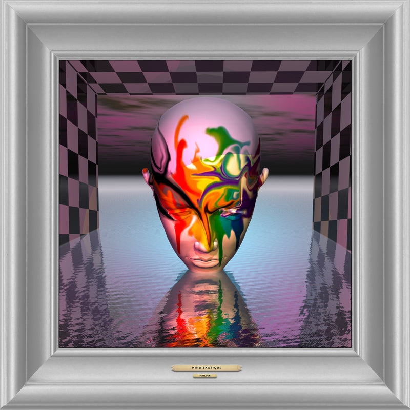 MIND EXOTIQUE - Master Minds - Metal Print, Limited Edition 12" x 12" - HAVLOCK