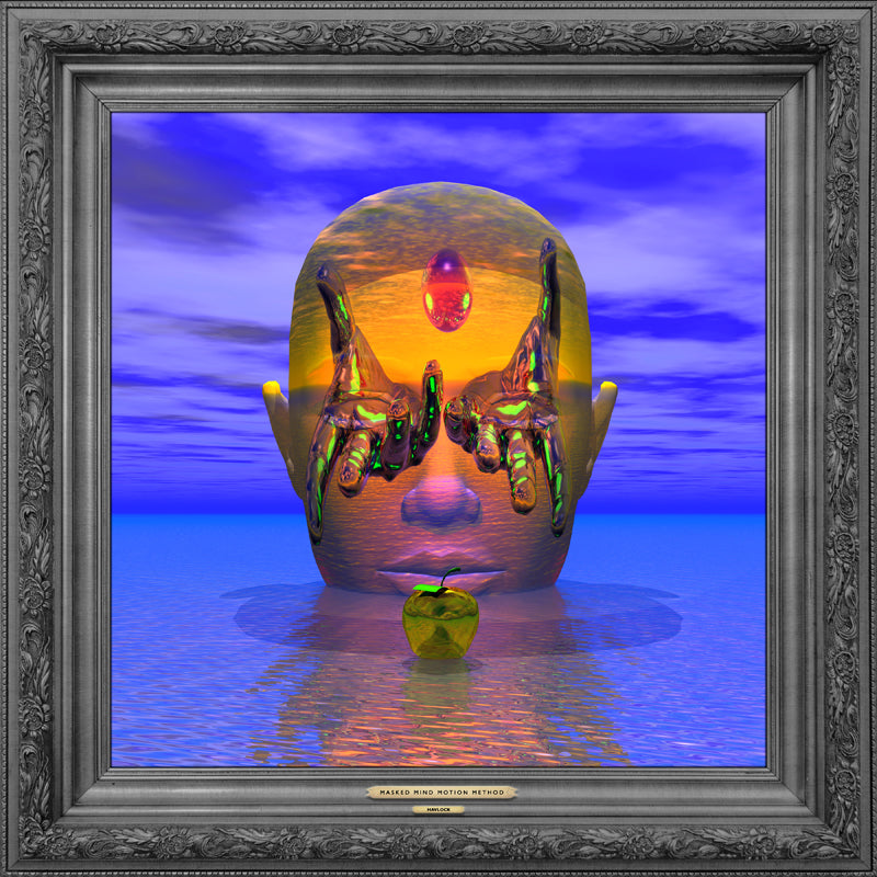 MASKED MIND MOTION METHOD - Master Minds - Metal Print, Limited Edition 12" x 12" - HAVLOCK