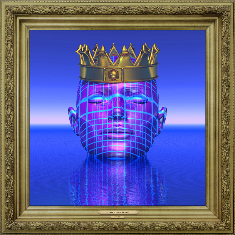 LINEAR MIND PRINCE - Master Minds - Metal Print, Limited Edition 12" x 12" - HAVLOCK