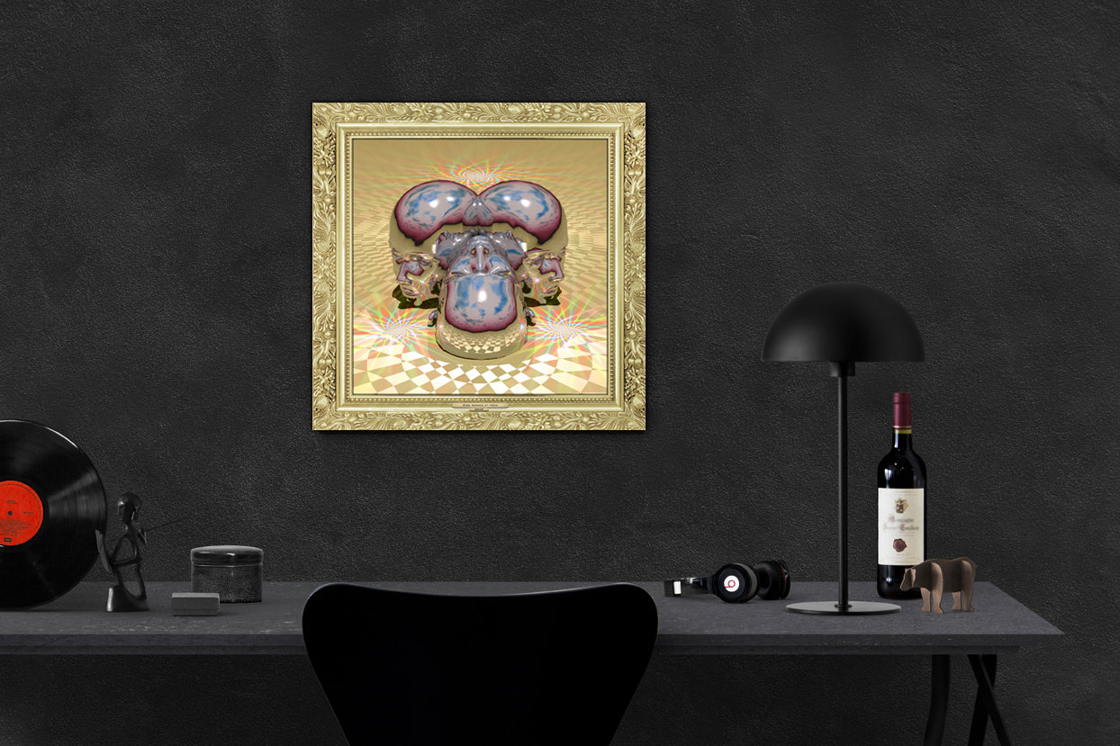 MIND MENAGE ET TROIS - Master Minds - Metal Print, Limited Edition 12" x 12" - HAVLOCK