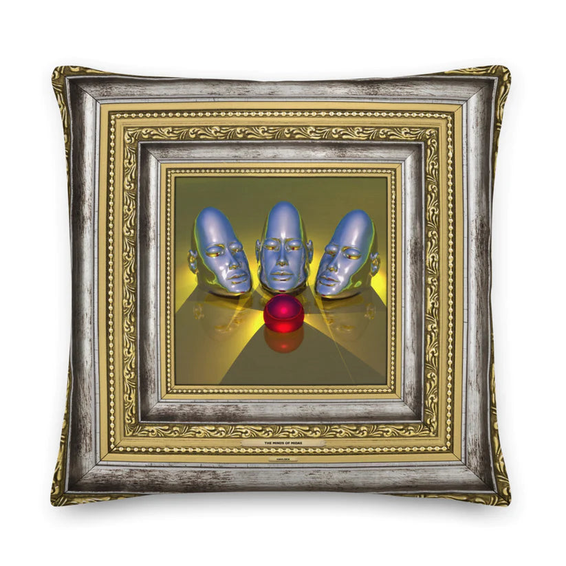 The Minds of Midas - Premium 22" Throw Pillow - Master Minds Series