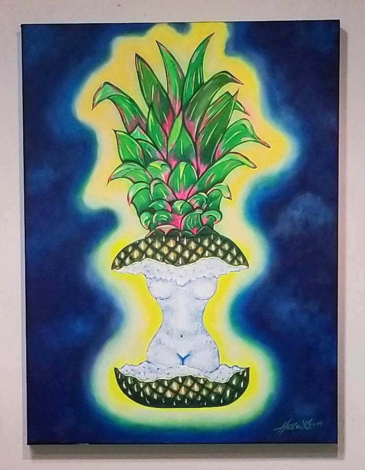 PINA - The Garden of Eve series - 18x24 Original Painting - Joey Havlock