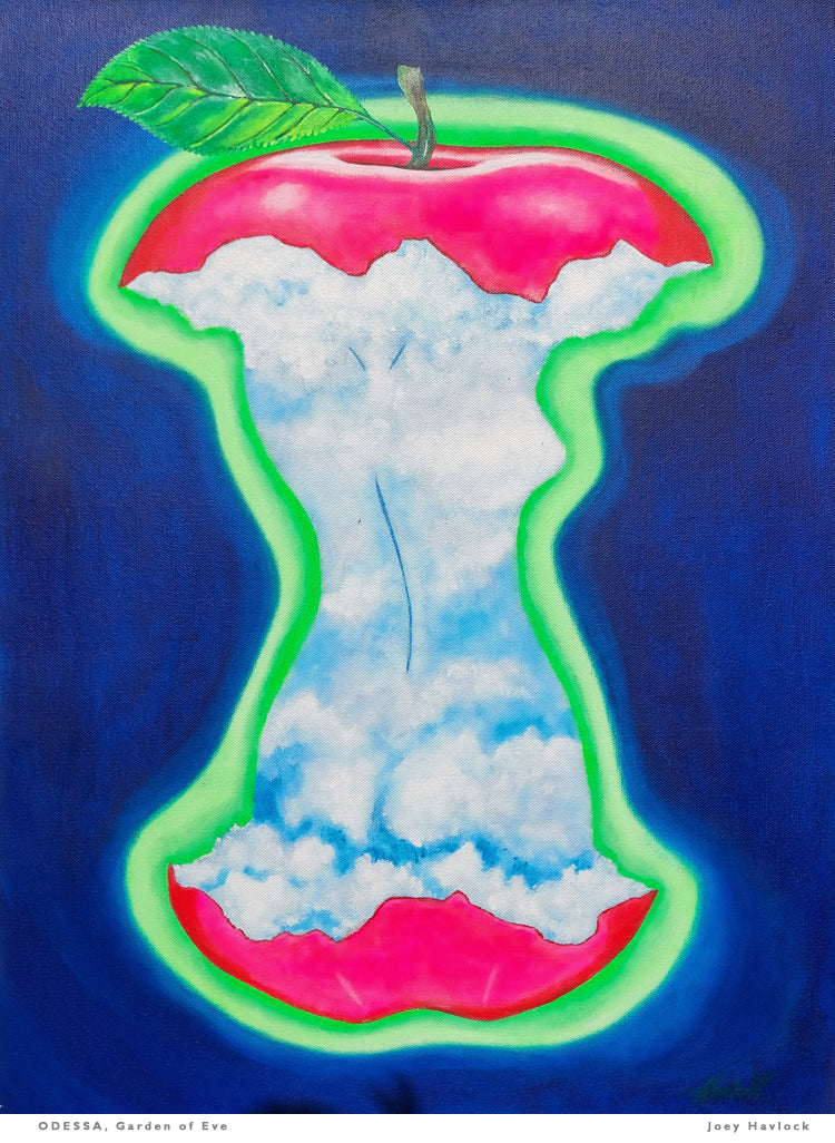 ODESSA - Metal Print, Limited Edition 9" x 12" - GARDEN OF EVE - Surrealism by Joey Havlock
