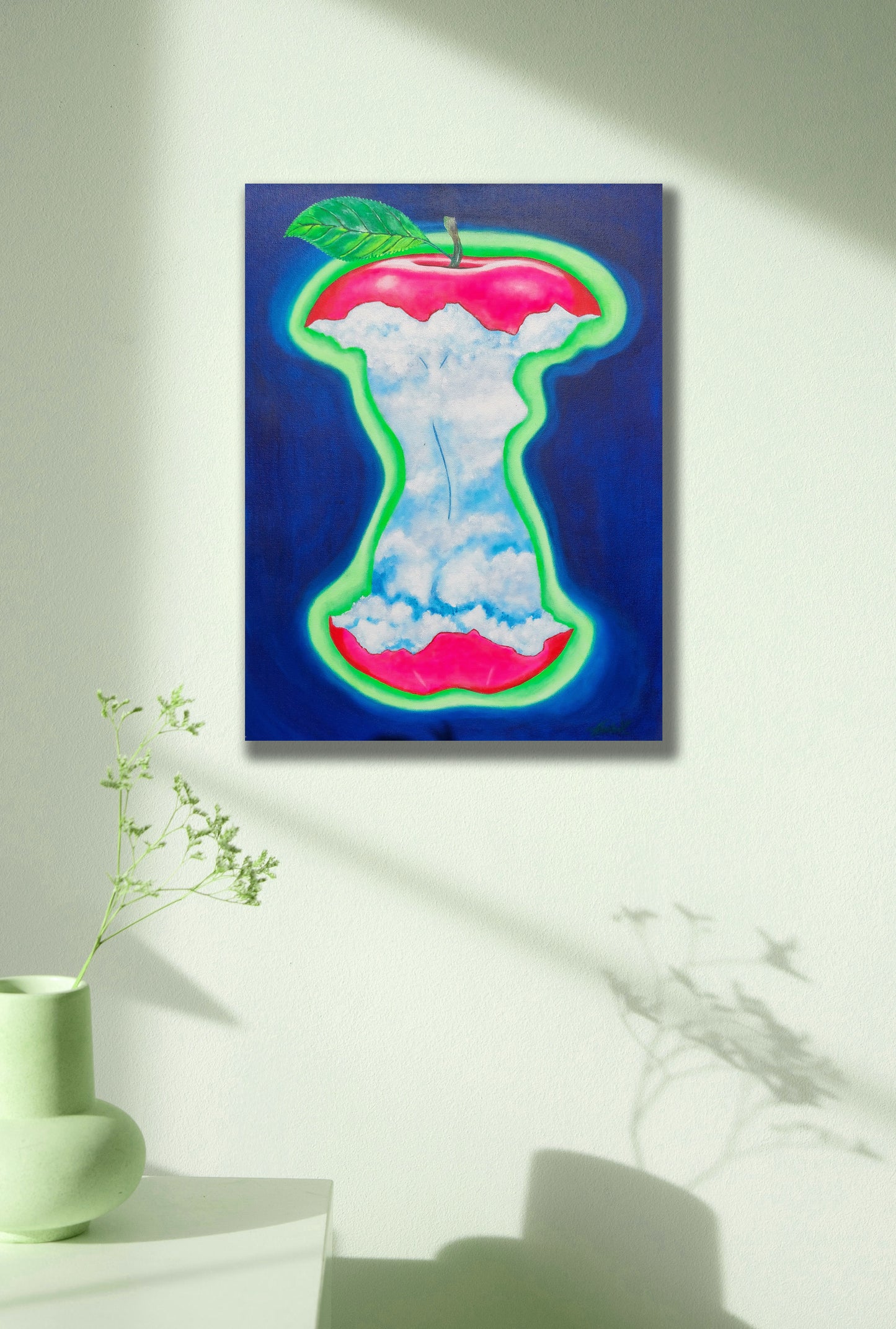 ODESSA (Adam's Apple) - The Garden of Eve series - Original Painting - Joey Havlock