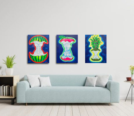 ODESSA (Adam's Apple) - The Garden of Eve series - Original Painting - Joey Havlock