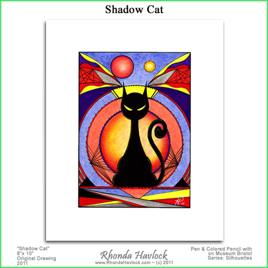 SHADOW CAT - Original Drawing