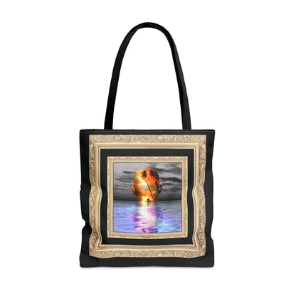 Somewhere in a Faraway Mind - Large 18" Tote Bag