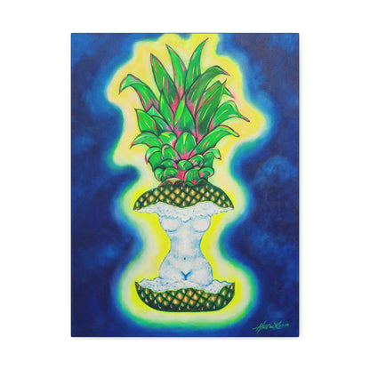 PINA (Garden of Eve) - Canvas, Gallery Wrapped - 18" x 24" x 1.25" - Alchemic Anatomy Series - Ready to Hang!