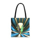 Magic of the Mind Monarch - Large 18" Tote Bag