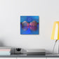 Mind Kiss Under A Blue Moon - Canvas, Gallery Wrapped -  12" x 12" x 1.25" - Master Minds Series - Ready to Hang!