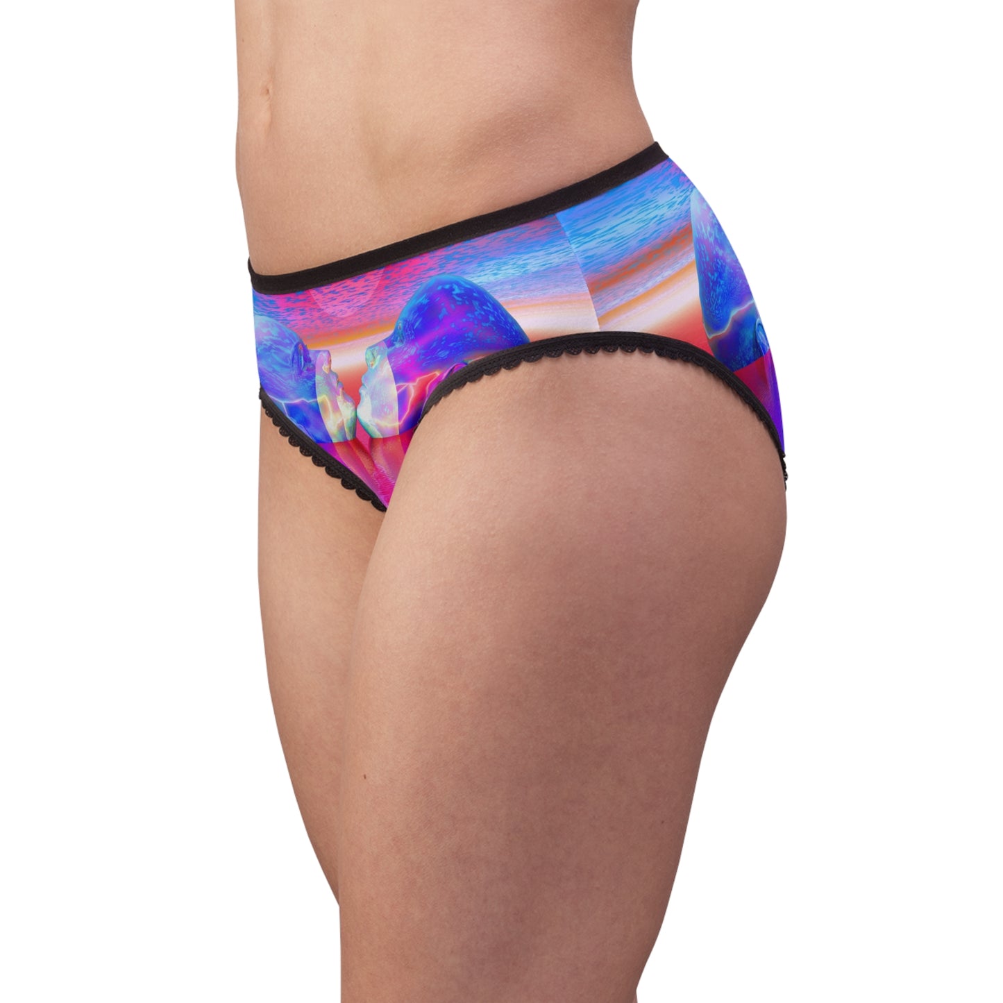 Captured Calm Mind Kiss ~ Women's Briefs