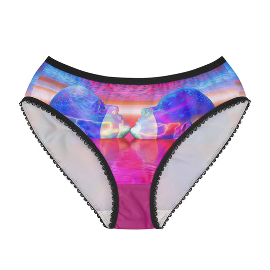 Captured Calm Mind Kiss ~ Women's Briefs