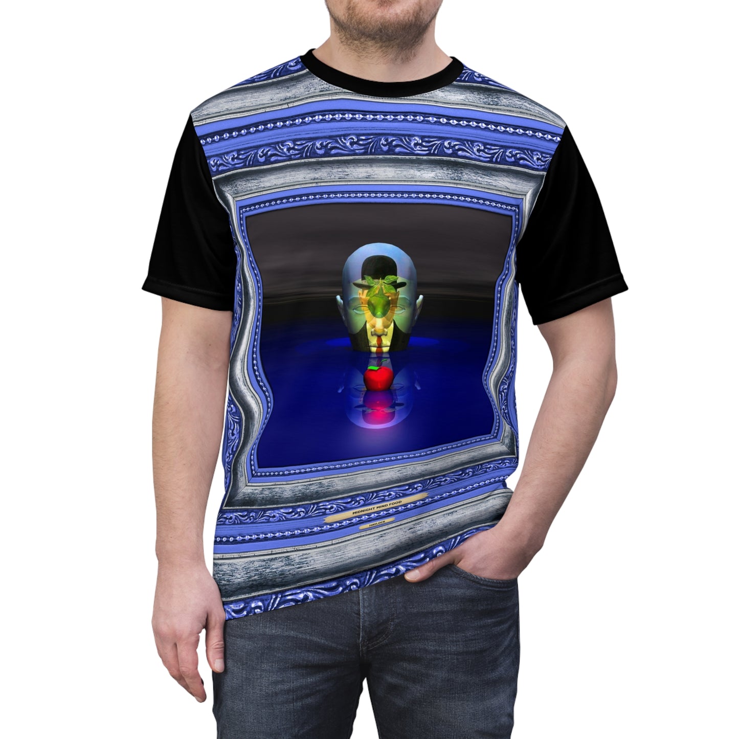 HAVLOCK Midnight Mind Food - Framed series - Comfortable Crew Neck Shirt