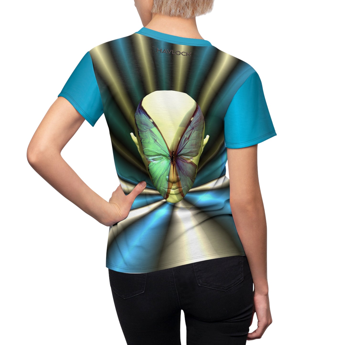 HAVLOCK Magic of the Mind Monarch Bold series - Comfortable Women's Crew Neck Shirt