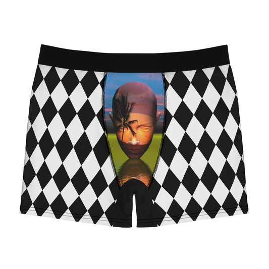 Mind Island Sunrise ~ Men's Boxer Briefs