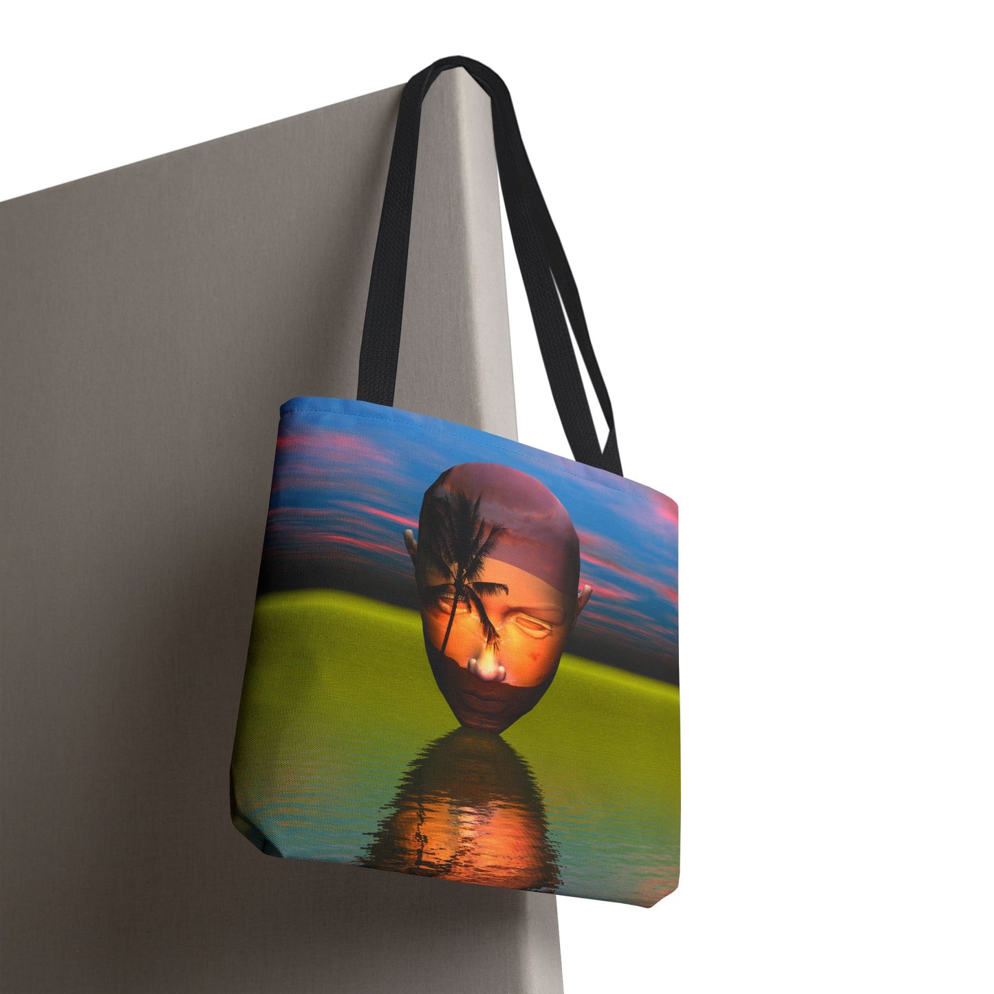 Mind Island Sunrise - Large 18" Tote Bag