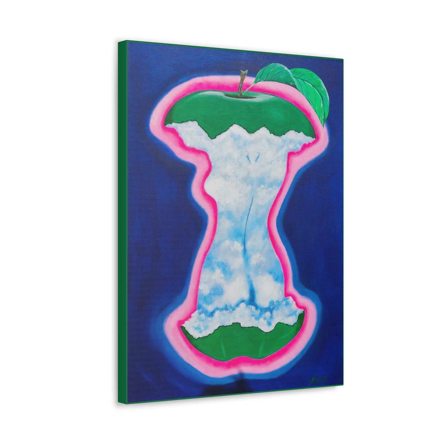 VANESSA (Adam's Apple) - Canvas, Gallery Wrapped - 18" x 24" x 1.25" - Alchemic Anatomy Series - Ready to Hang!