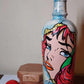 Popademic - DAPHNE DIVINE - Original Painted Bottle - Joey & Rhonda Havlock