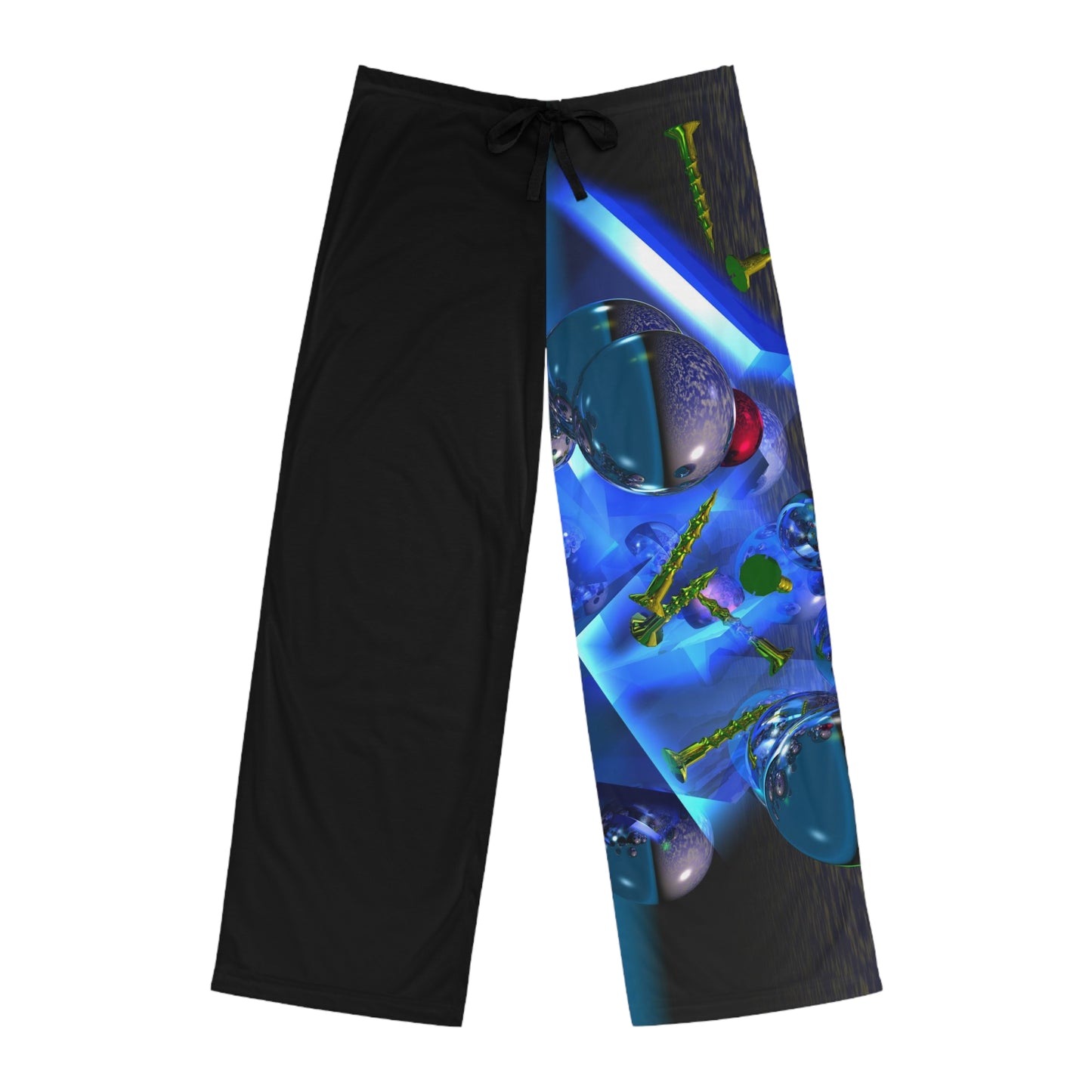 Silicon Screws Blazing Blue - Men's Stylish Pajama Pants