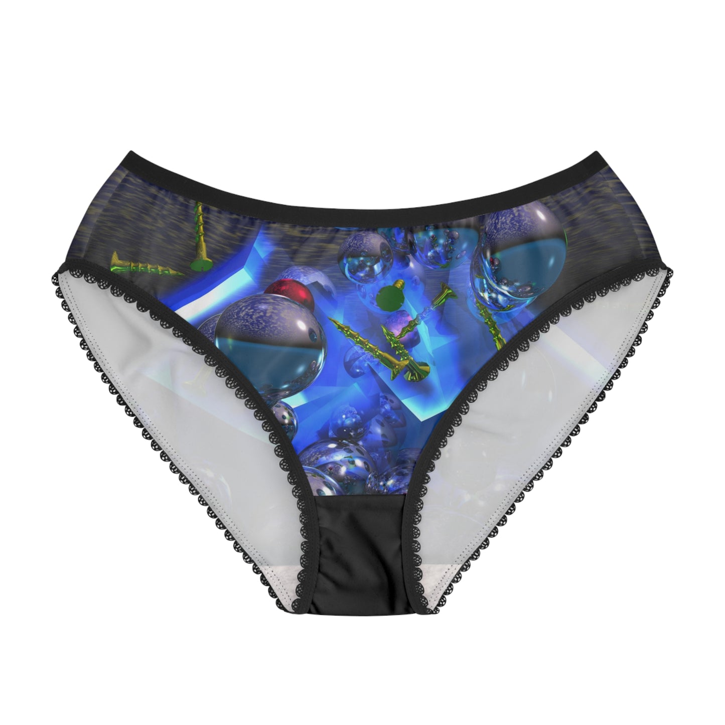 Silicon Screws Blazing Blue ~ Women's Briefs