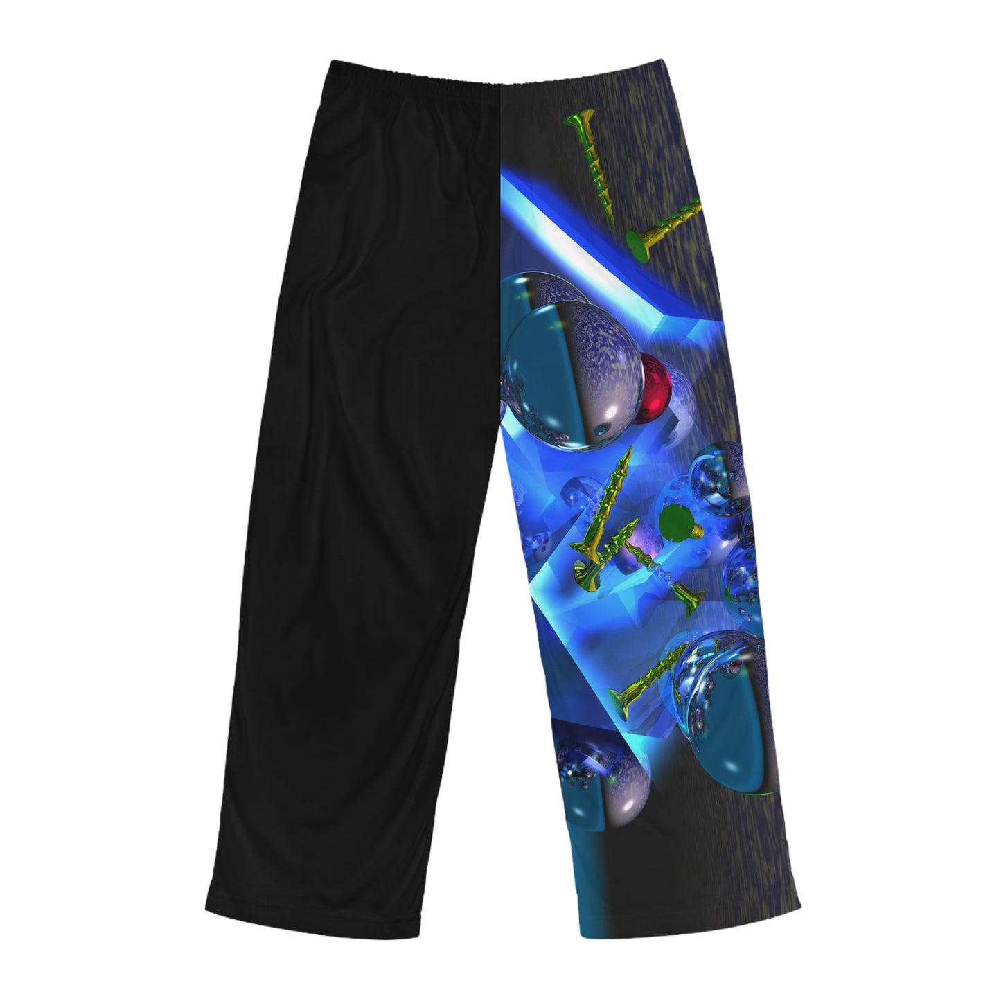 Silicon Screws Blazing Blue - Men's Stylish Pajama Pants