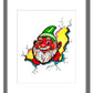 Hucklefern Hazelbottom - Original Drawing - Cracked Gnome Chronicles