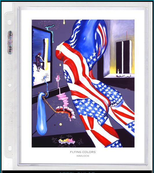 Flying Colors ~ Alchemic Anatomy - 8x10 Print in Collector's Sleeve