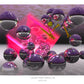 Liquid Pink Parallax ~ Liquid Geometry - 8x10 Print in Collector's Sleeve