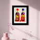 Hermes & Hannibal Gunner ~ POPADEMIC - 8x10 Print in Collector's Sleeve