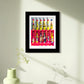 Smileys & POP Tarts ~ POPADEMIC - 8x10 Print in Collector's Sleeve