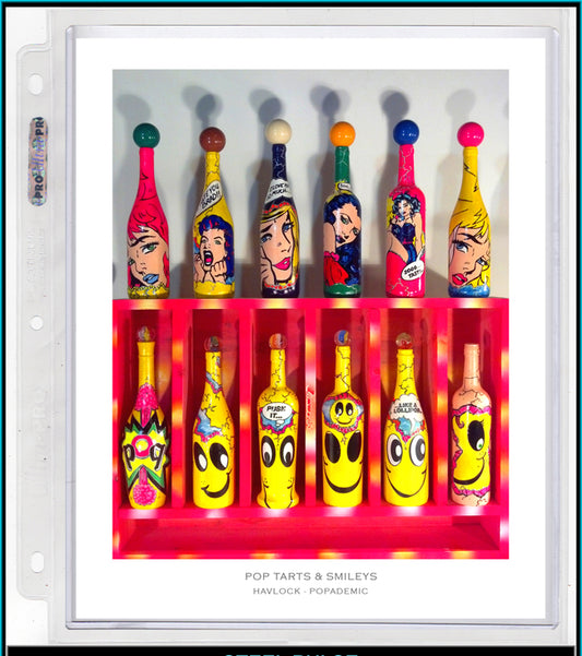 POP Tarts & Smileys ~ POPADEMIC - 8x10 Print in Collector's Sleeve