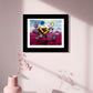 Solid Sonic Bubble Boom ~ Liquid Geometry - 8x10 Print in Collector's Sleeve