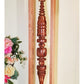 CEDAR FUSION ~ 34" Grande Chocolate & Vanilla Cedar Lathe Turned Ornament