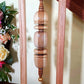 CLASSICO - 16" White Oak and Poplar Wood Lathe Turned Ornament