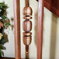 CLASSICO - 16" White Oak and Poplar Wood Lathe Turned Ornament