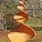 Ascending Oak - Solid Oak Spiral Tree Sculpture