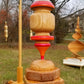 Ivory Oak - Solid Oak Spiral Tree Sculpture