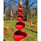 Scarlet Oak - Solid Oak Spiral Tree Sculpture