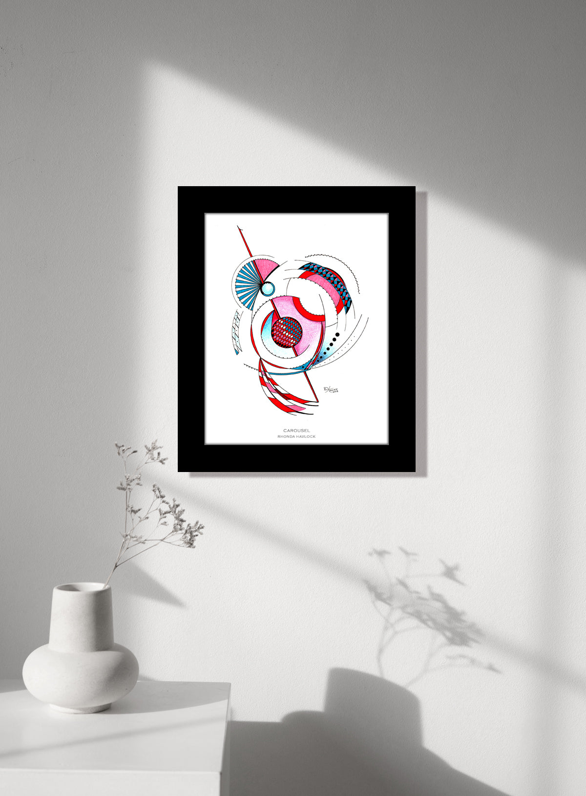 CAROUSEL ~ Abstract Geometry - 8x10 Print in Collector's Sleeve