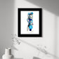 DREAMING DEMONS ~ Abstract Geometry - 8x10 Print in Collector's Sleeve
