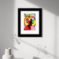 HAPPY JACK ~ Abstract Geometry, Silhouettes - 8x10 Print in Collector's Sleeve