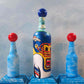 Popademic - SKULLCRACKER - BLAZING BUCK  (Denver Broncos) - Original Painted Bottle - Joey & Rhonda Havlock