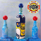 Popademic - SKULLCRACKER - DON POPLEONE  (New York Giants) - Original Painted Bottle - Joey & Rhonda Havlock