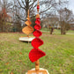 Scarlet Oak - Solid Oak Spiral Tree Sculpture