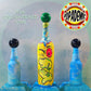Popademic - THE ENLIGHTENED ONE - Original Painted Bottle - Joey & Rhonda Havlock
