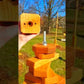 Grand Helix - Solid Oak Spiral Tree Sculpture