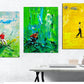 A MOMENT OF ZEN - Original Painting - SWINGERS - Impressionist Golf Series by Joey Havlock