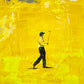 SHOTGUN SWAGGER - Metal Print, Limited Edition 9" x 12" - SWINGERS - Impressionist Golf Series by Joey Havlock